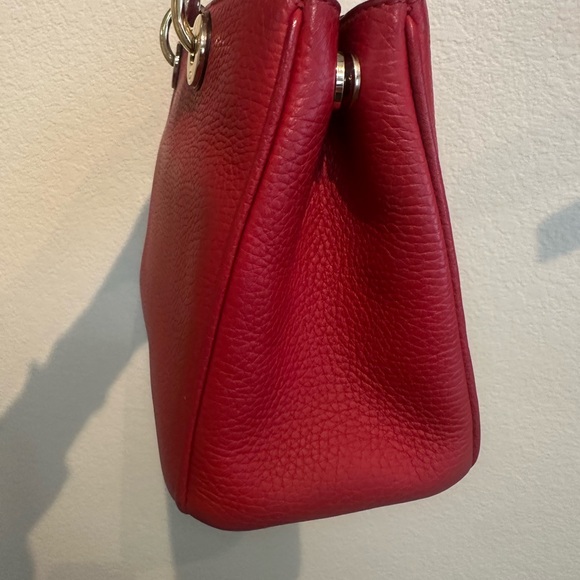 Dior Cherry Red Leather Bag - Picture 5 of 10